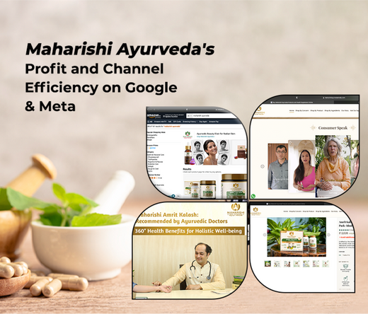 Maharishi Ayurveda’s Profit and Channel Efficiency on  Google & Meta